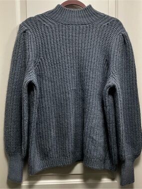 Boden Chunky Knit Sweater in Slate Blue